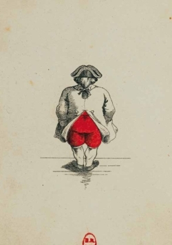 Carnet ligné Carte à jouer, Ass" De Coeur"