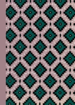 Carnet ligné motif Losanges, Papier peint 18e