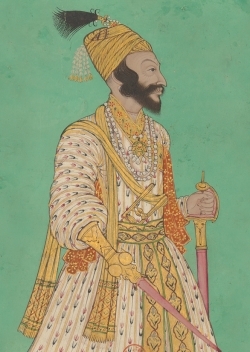 Carnet ligné Guerrier indien, miniature 18e