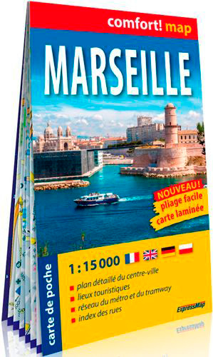 Marseille 1/15.000 (Carte Format De Poche Laminée)