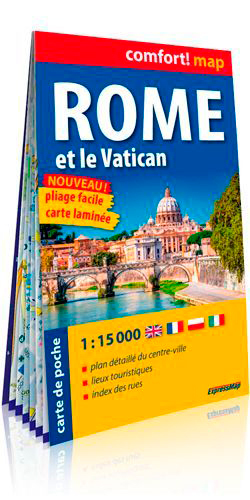 Rome Et Le Vatican 1/15.000 (Carte Format De Poche