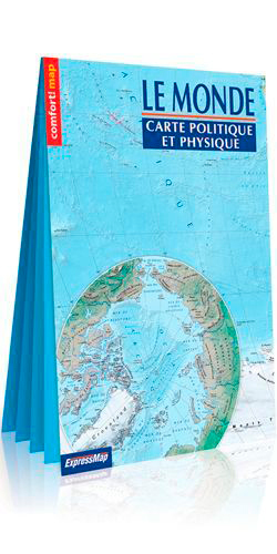 Carte Du Monde : Politique Et Physique (Carte Xxl)