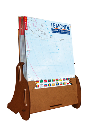 DISPLAY MONDE M&G XXL (CARTE XXL)