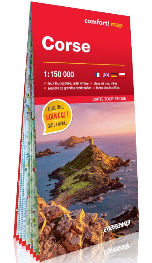 Corse 1/150.000 (carte grand format laminée)
