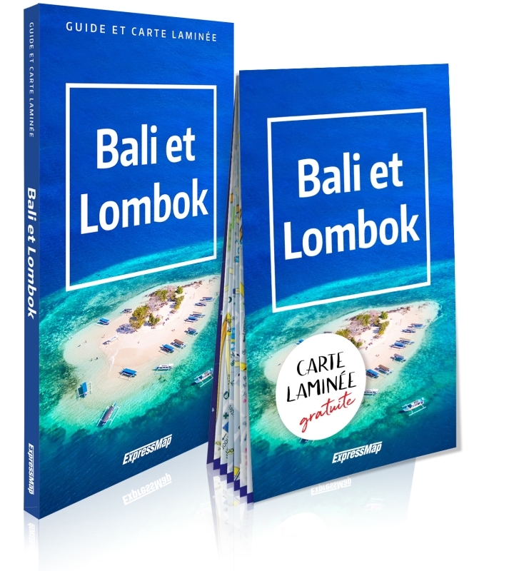 Bali et Lombok (guide et carte laminée)