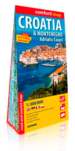 Croatie Et Monténégro. Côte Adriatique (Ang)