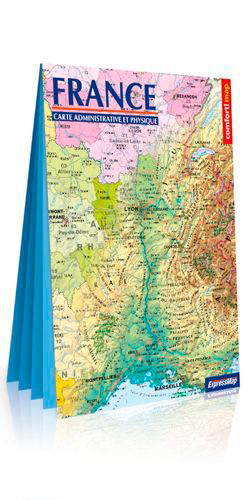 France Physique Et Administrtive (Carte Xxl)
