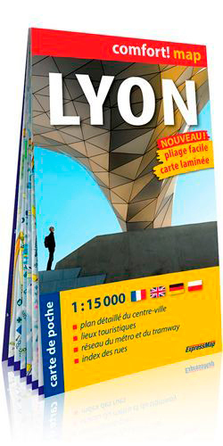 Lyon 1/15.000 (Carte Format De Poche Laminée)