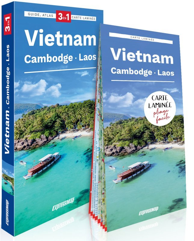 Vietnam, en plus Cambodge et Laos (guide 3en1)