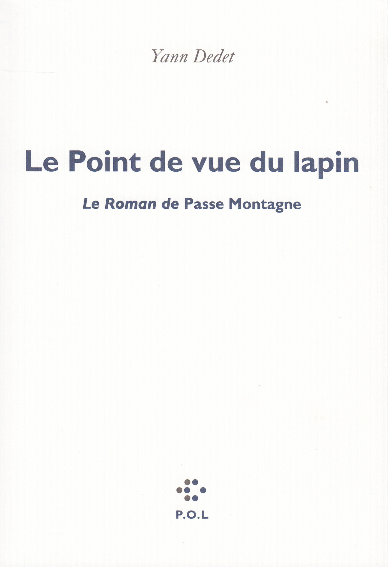 Le Point de vue du lapin