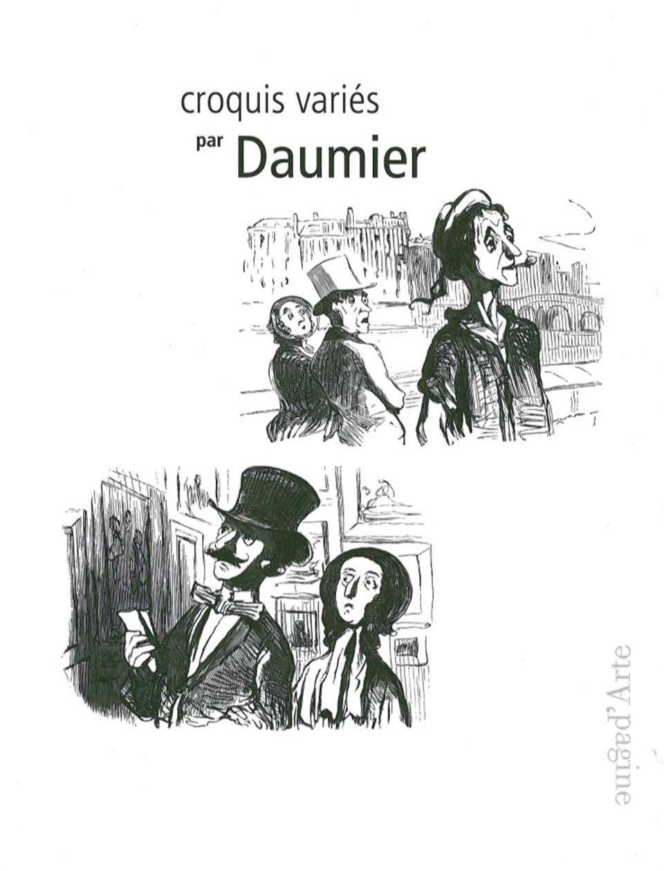 Croquis Varies de Daumier