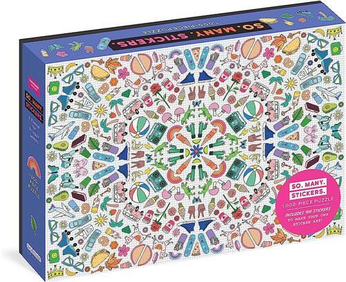 So Many Stickers 1.000-Piece Puzzle /anglais