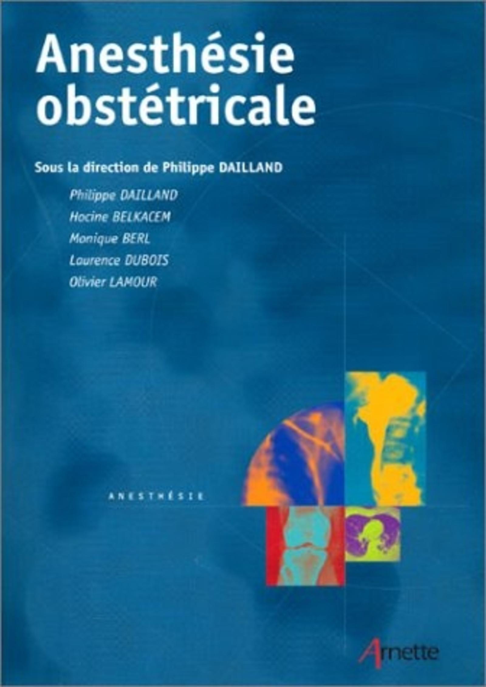 ANESTHESIE OBSTETRICALE