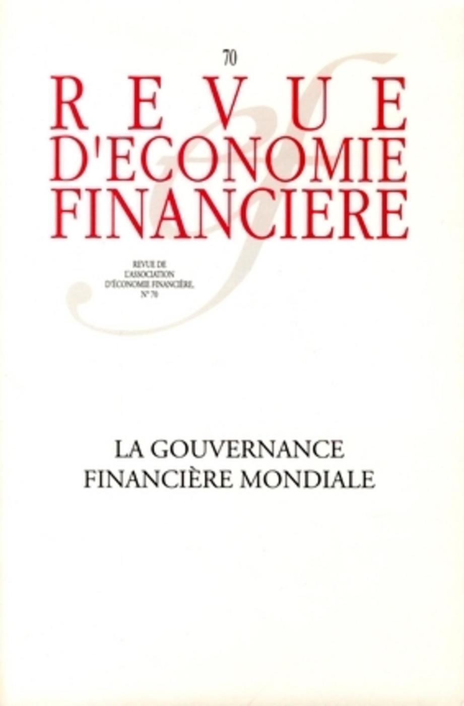 La gouvernance financière mondiale