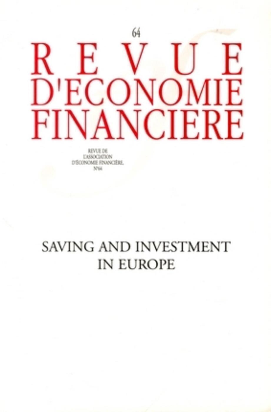 Saving and investment in Europe