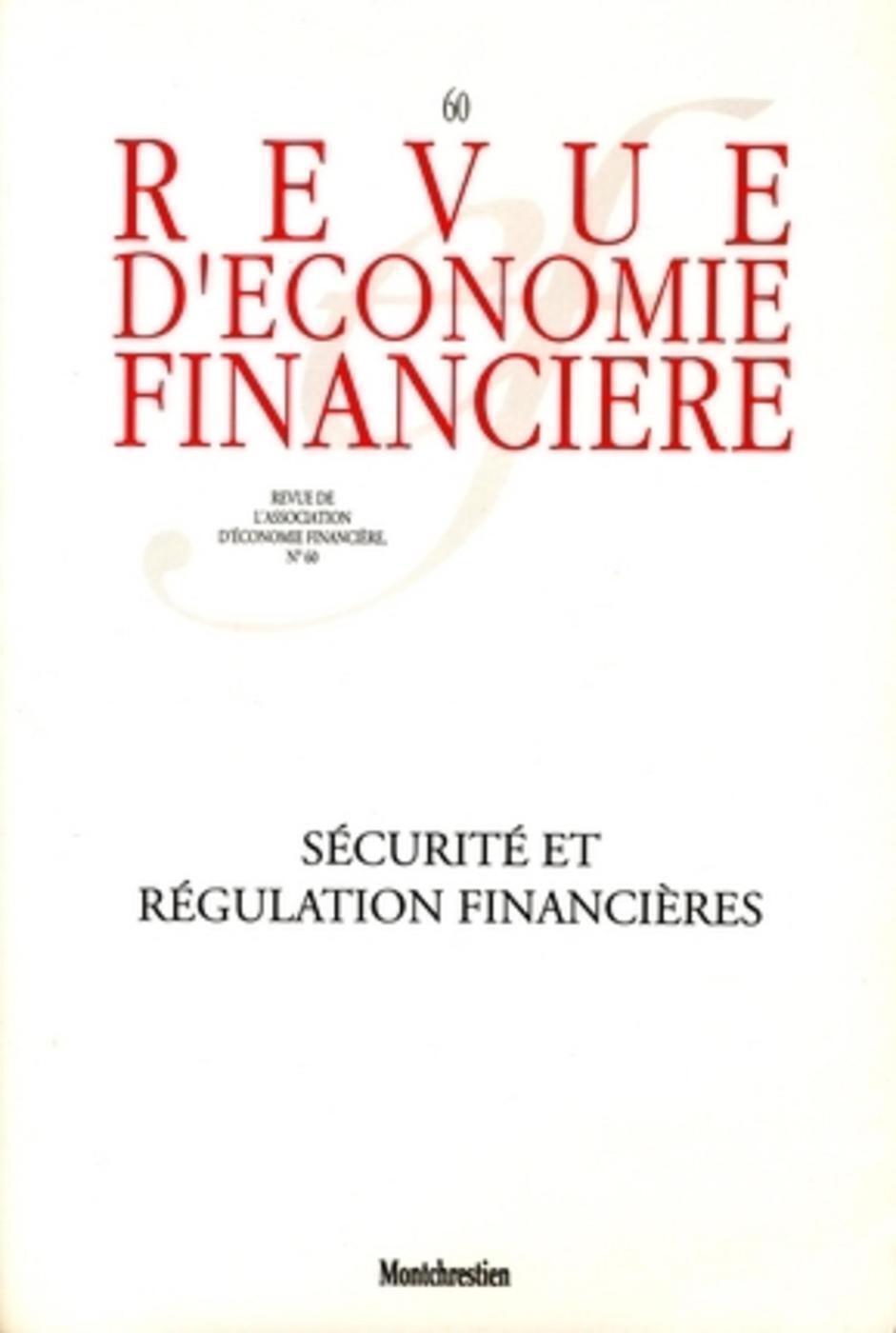 Sécurité et régulation financières