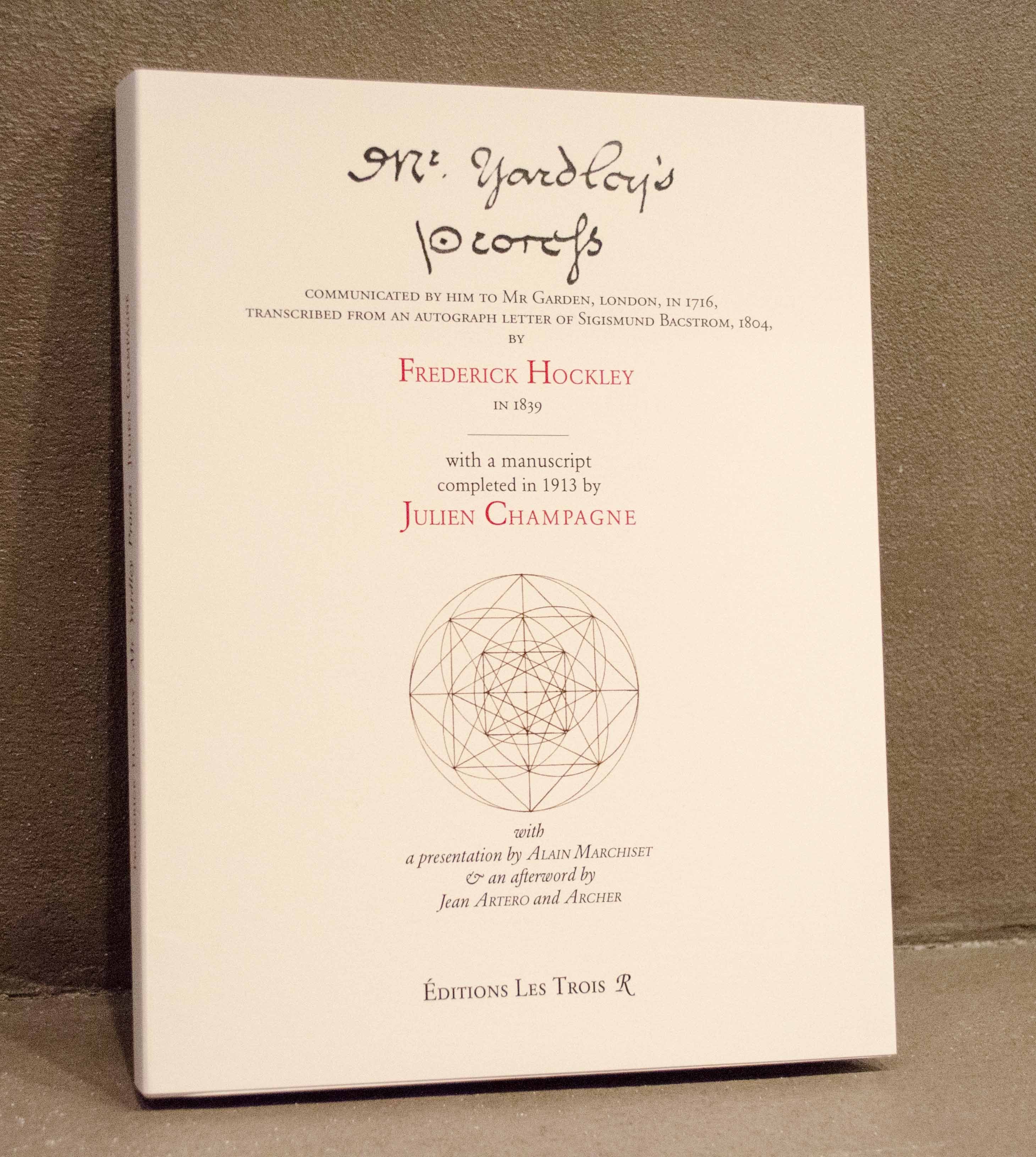 Mr. Yardley's Process