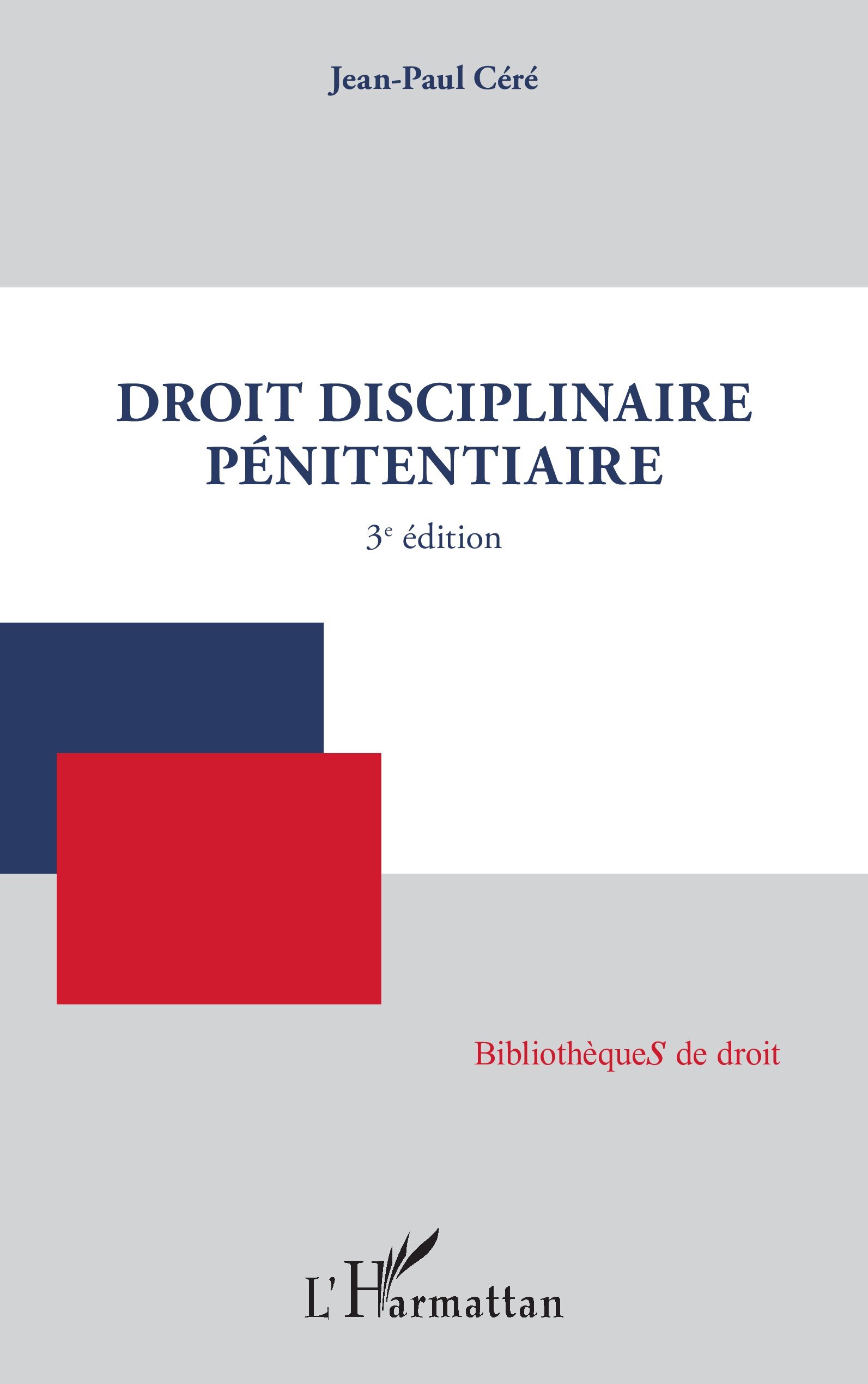 Droit disciplinaire pénitentiaire