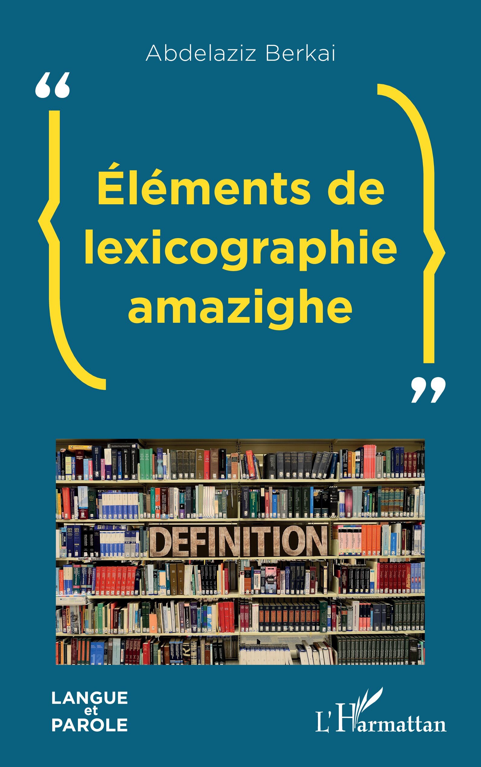 Éléments de lexicographie amazighe