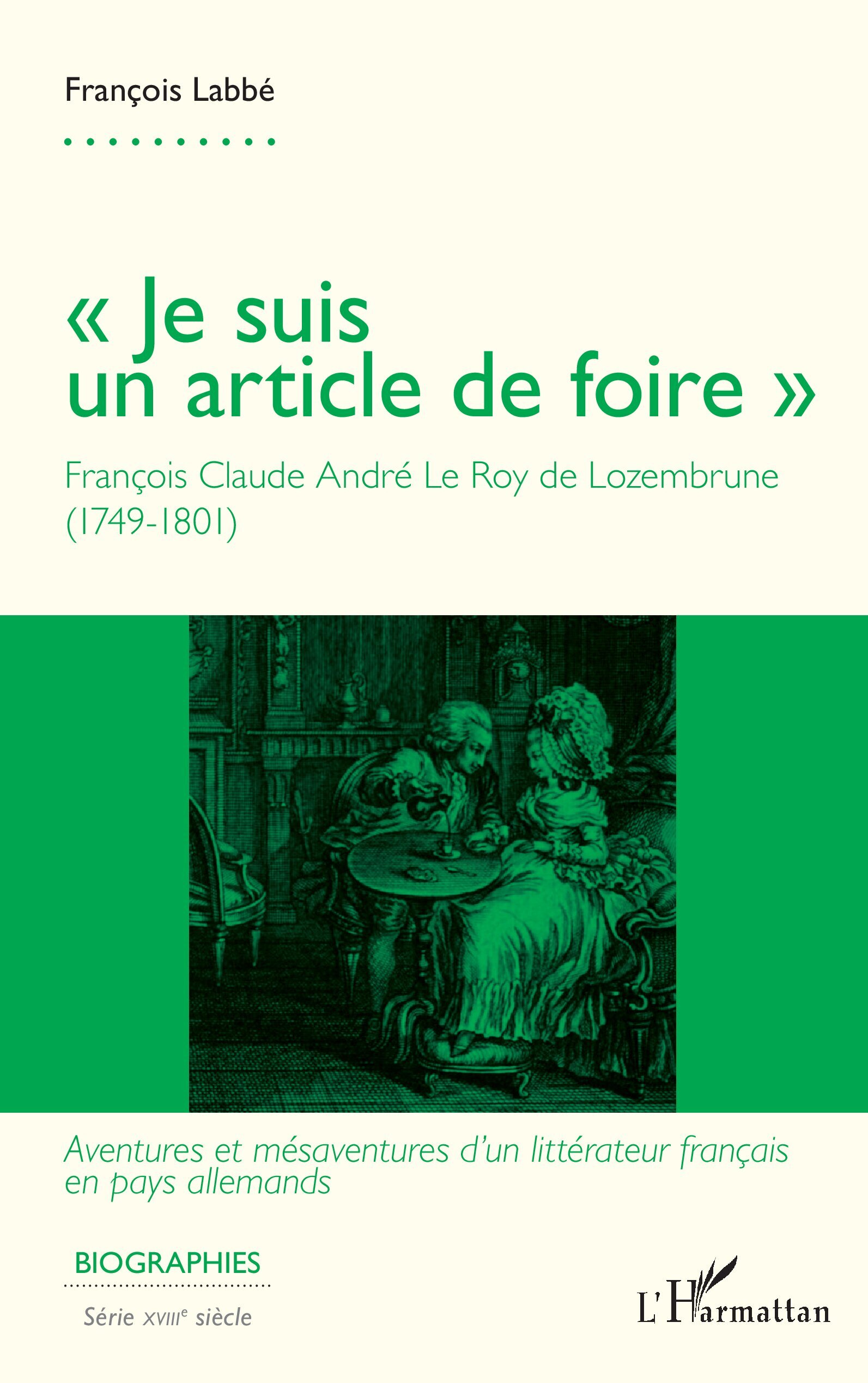 « Je suis un article de foire »