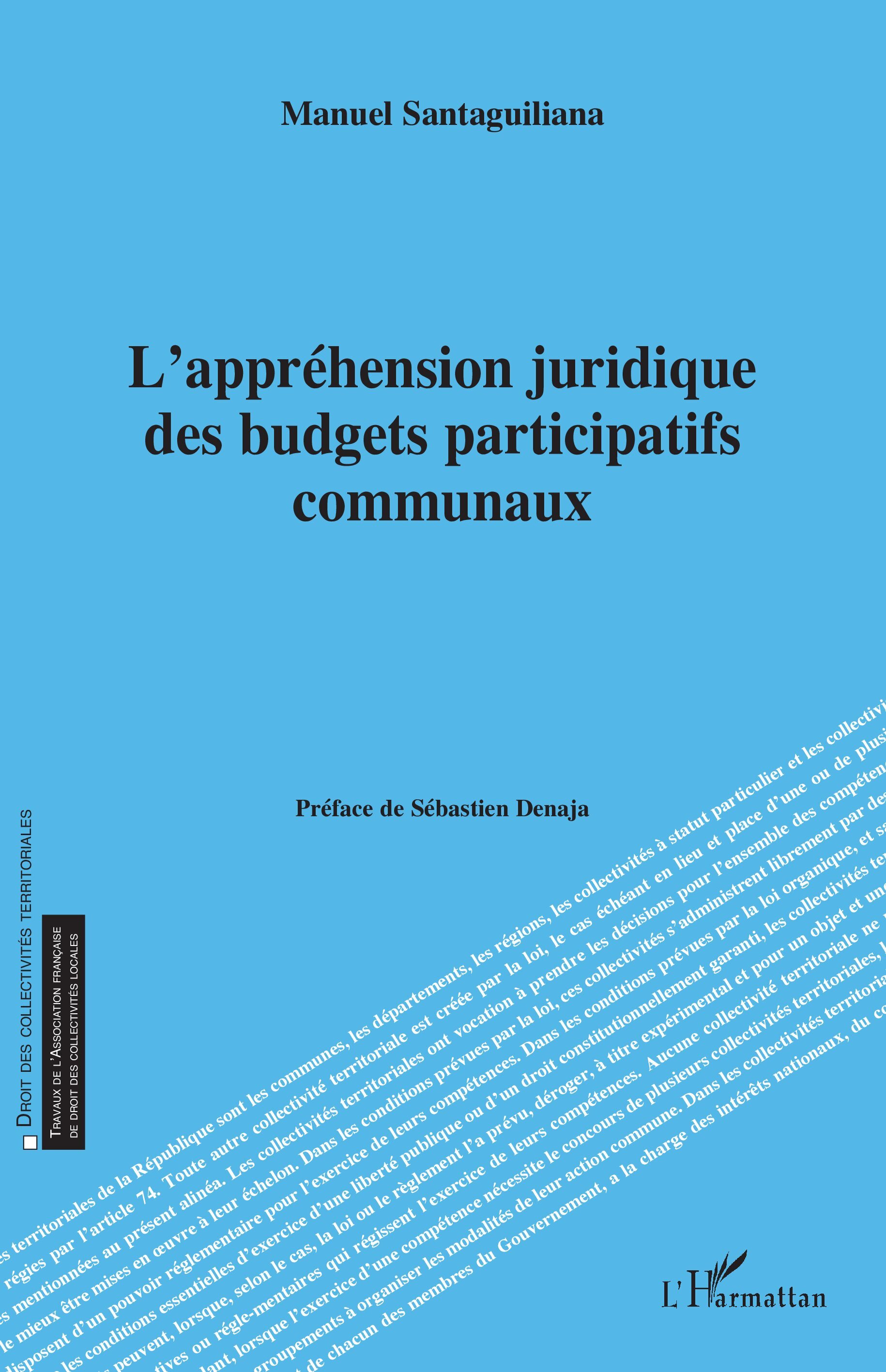 L’appréhension juridique des budgets participatifs communaux