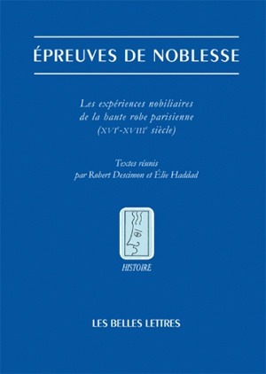 Épreuves de noblesse