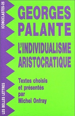 L' Individualisme aristocratique