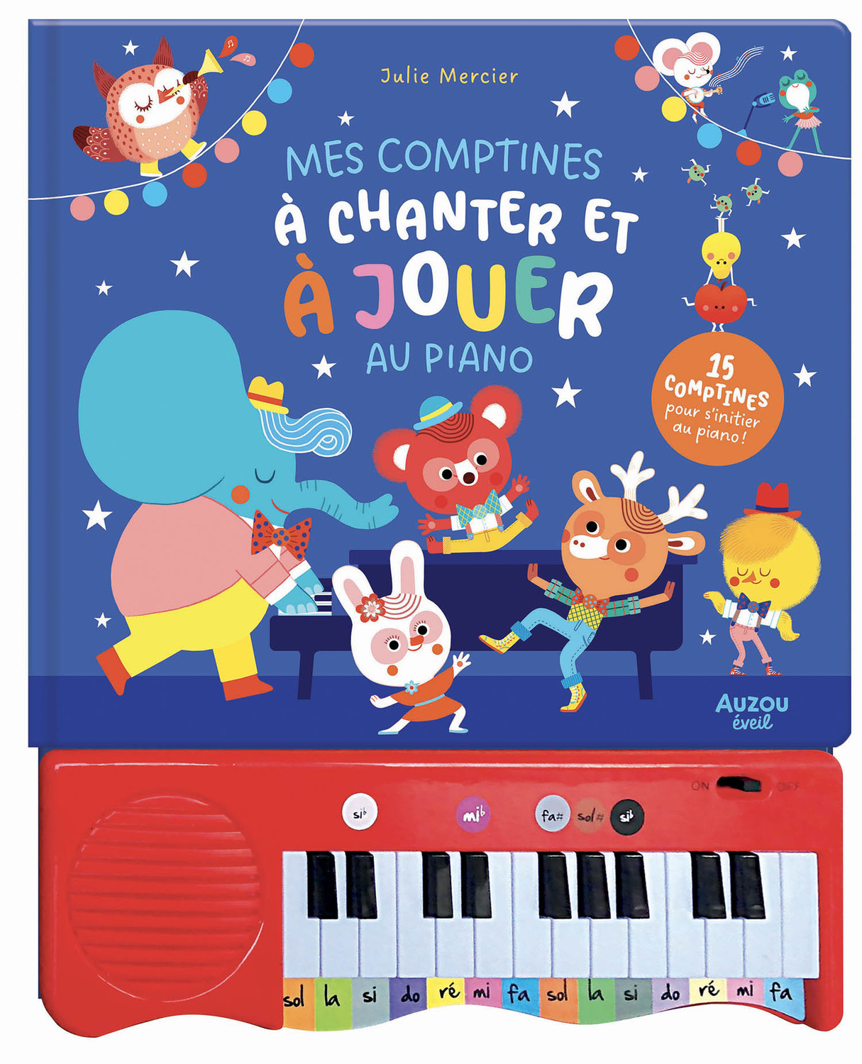 Mon livre piano - Mes comptines à chanter et à jouer au piano