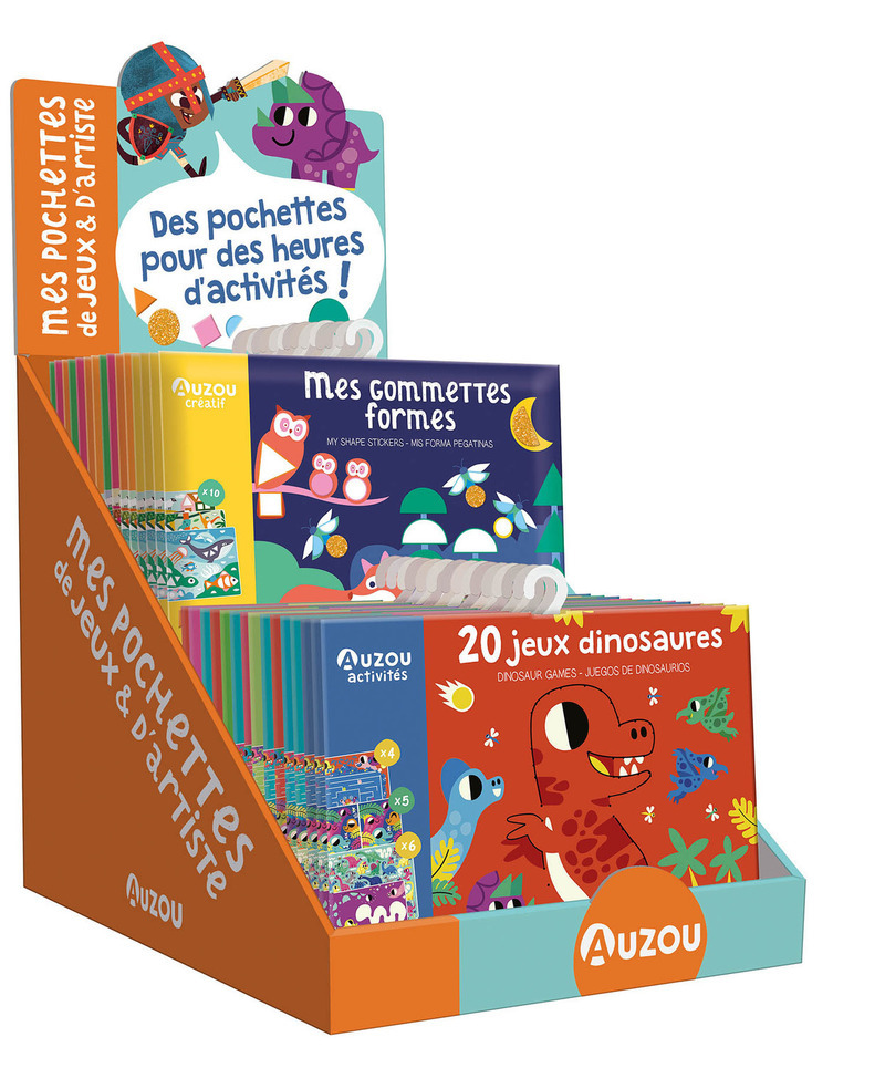 Comptoir pochettes artiste et jeux 0422 30 volumes