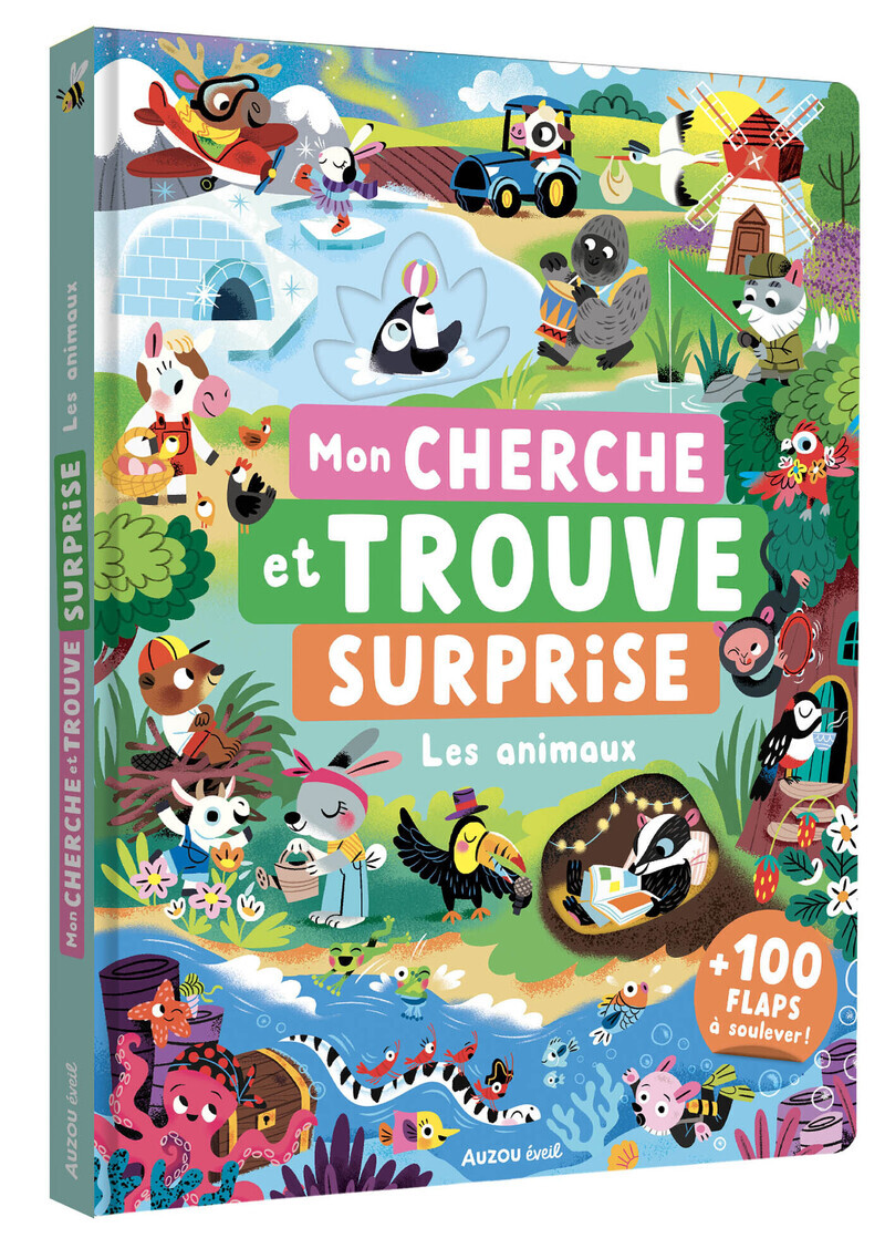 Mon cherche et trouve surprise - les animaux