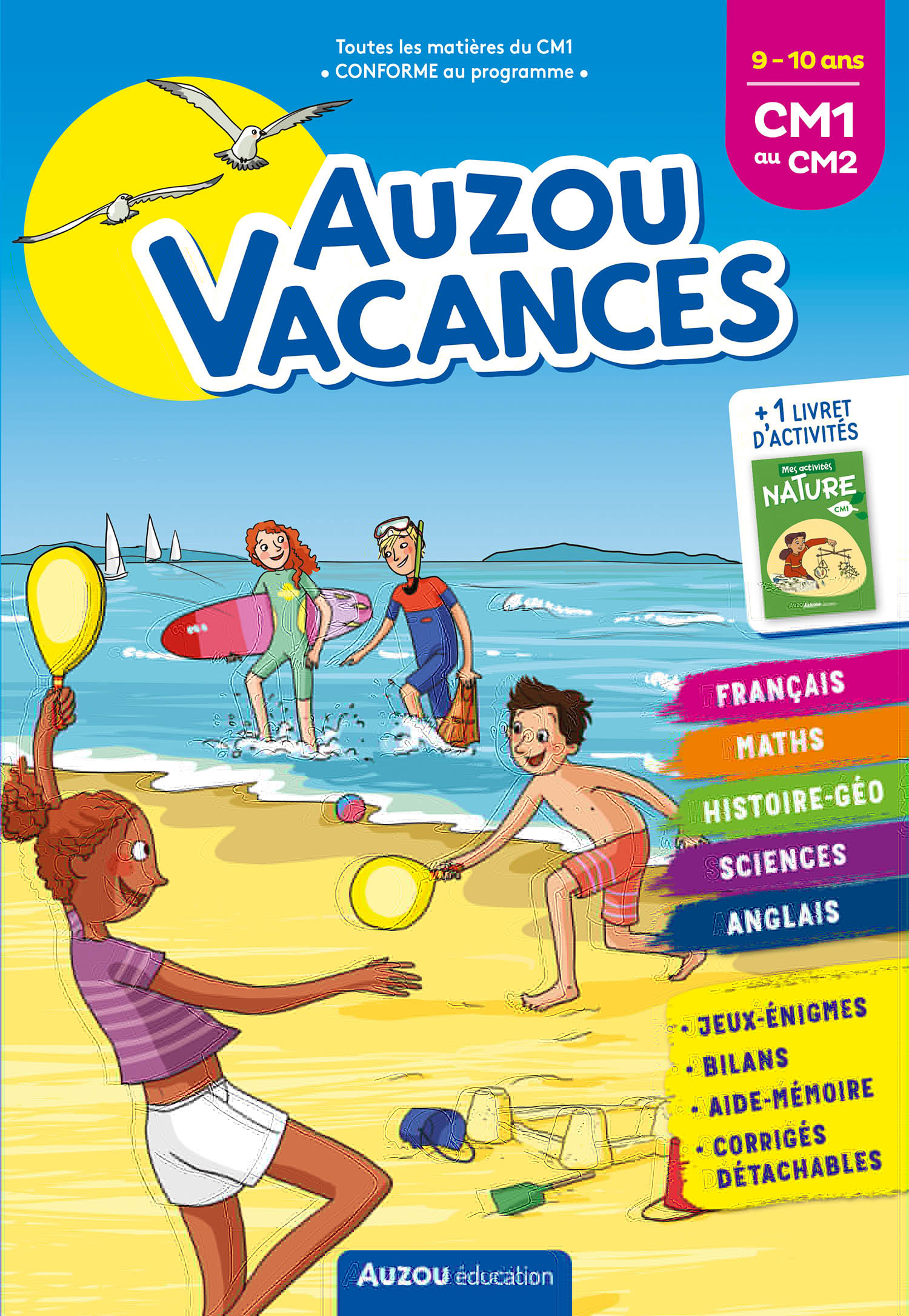Auzou vacances - Du CM1 au CM2 2022