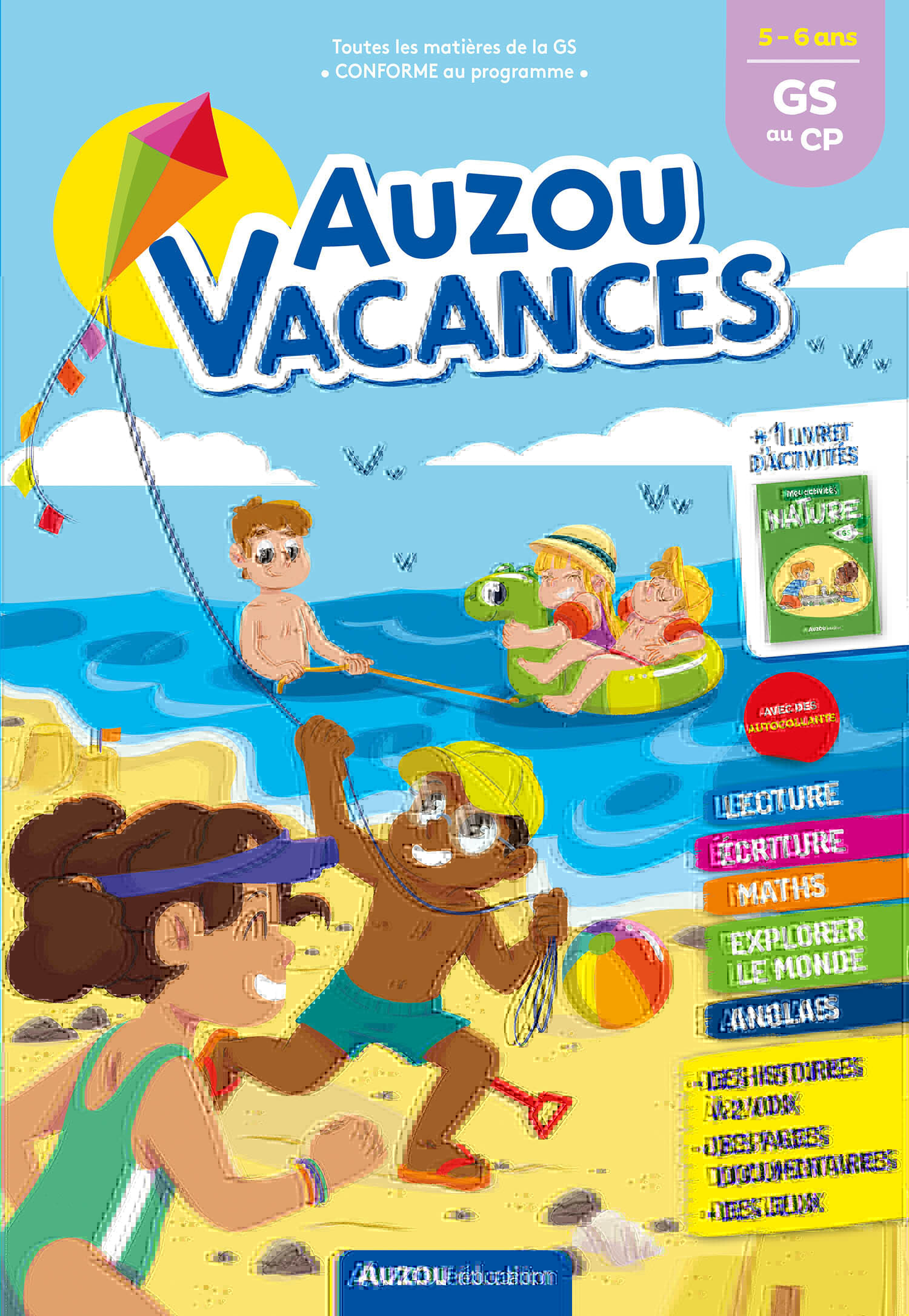 Auzou vacances - De la GS au CP 2022