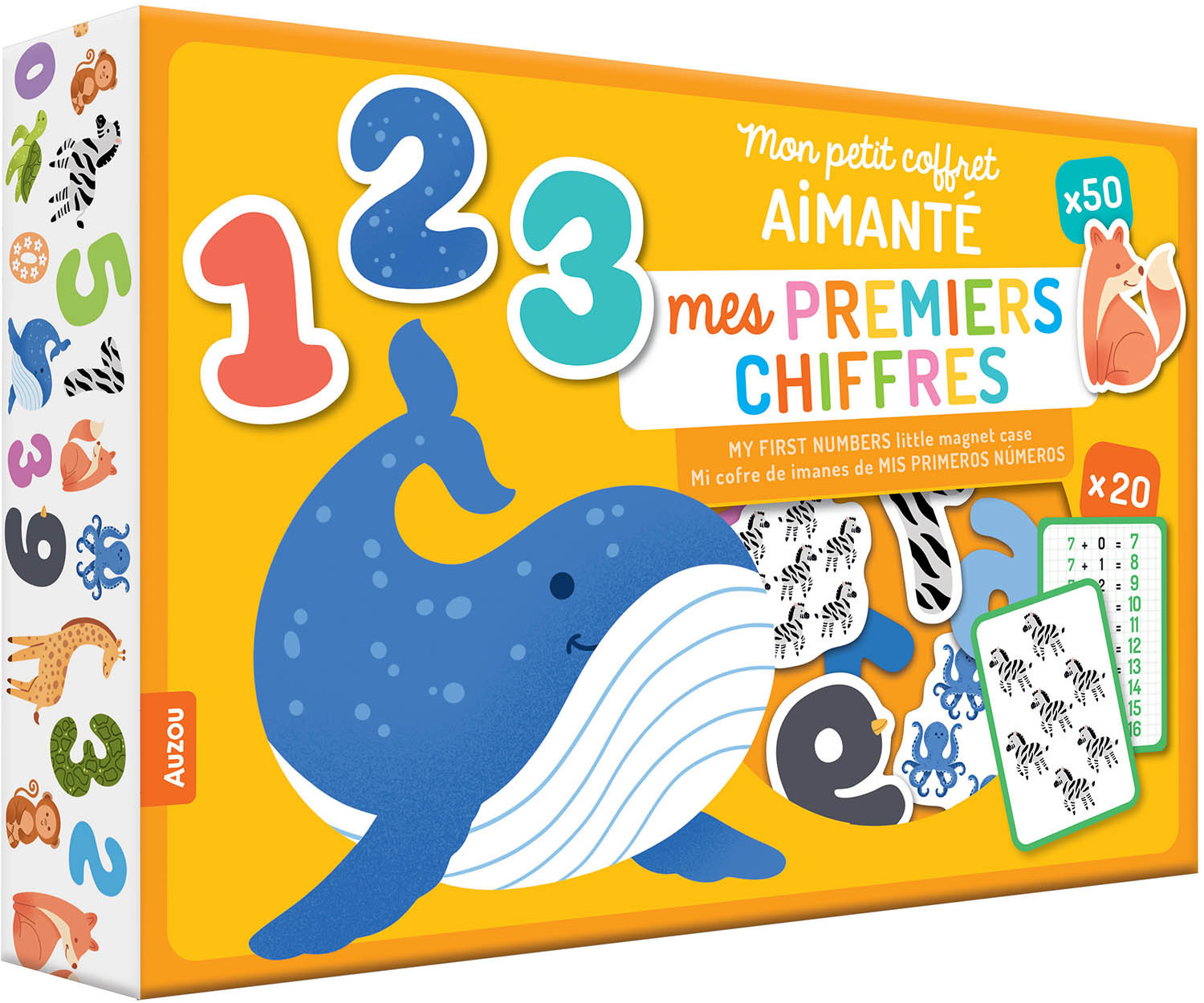 Mon petit coffret aimanté - Mes premiers chiffres