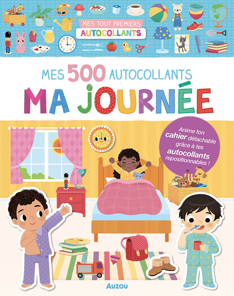 500 autocollants ma journée
