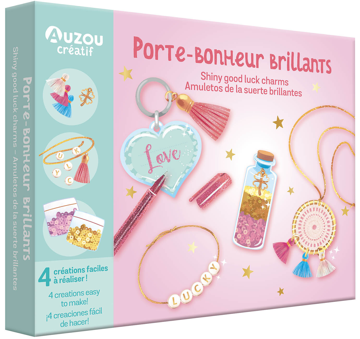 MON COFFRET D'ARTISTE - MES PORTE BONHEUR BRILLANTS