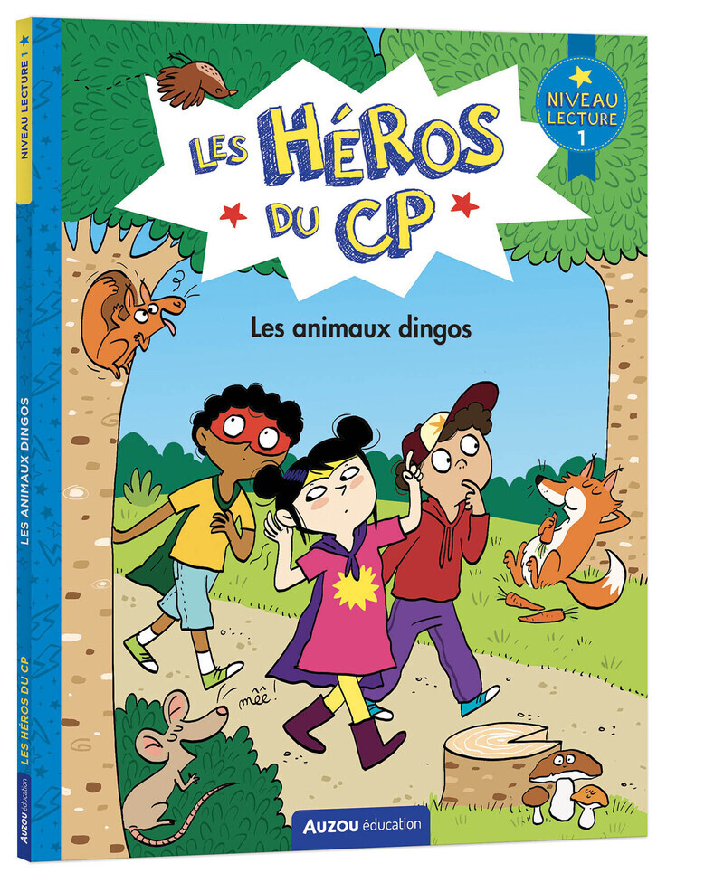 Les héros du cp - niveau 1 - les animaux dingos