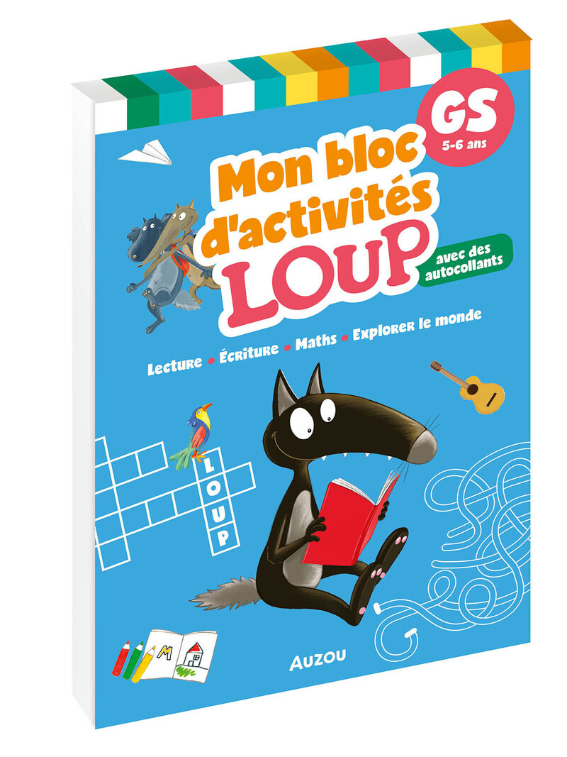Mon bloc d'activités loup - grande section