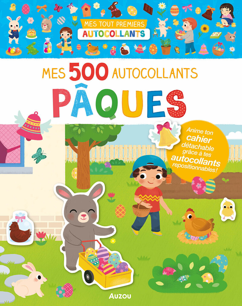 Mes 500 autocollants pâques