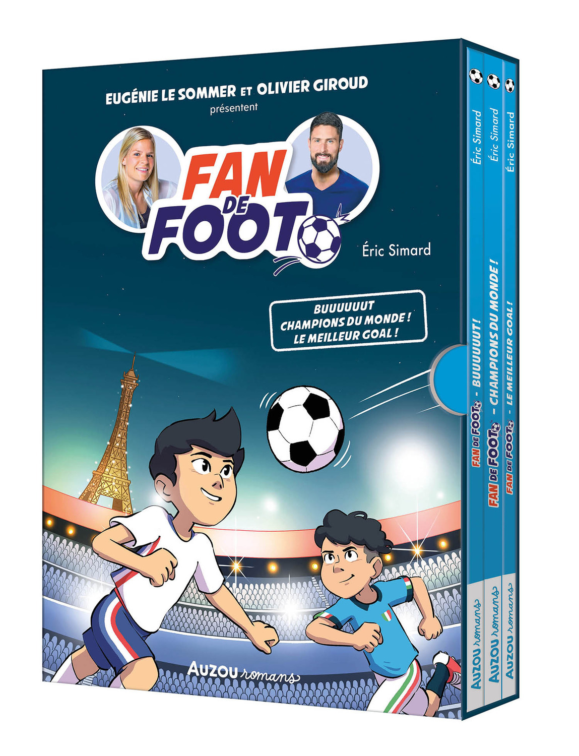Coffret bibliothèque 2 - Fan de foot - Tomes 4 à 6