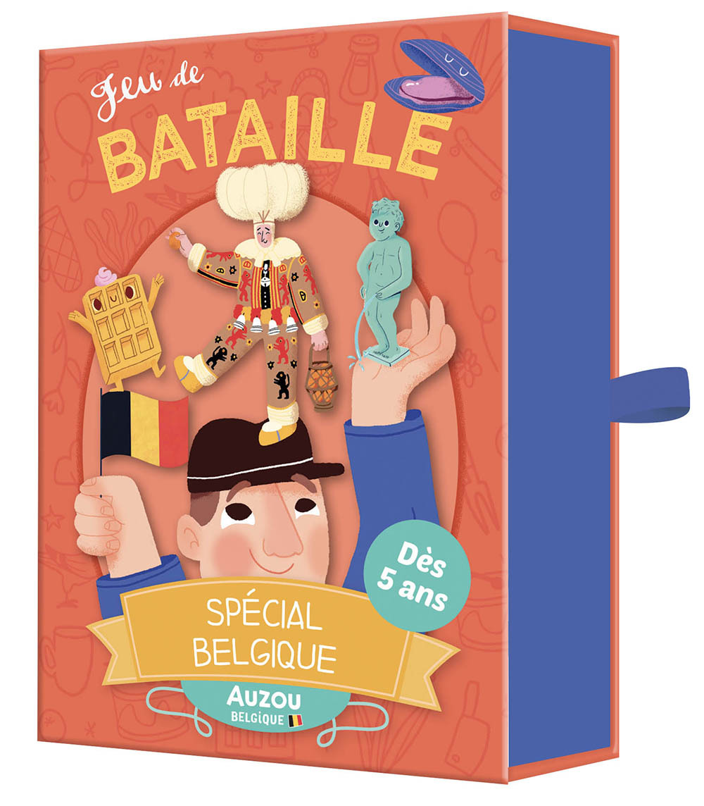Jeux de cartes - Mon jeu de bataille - spécial Belgique