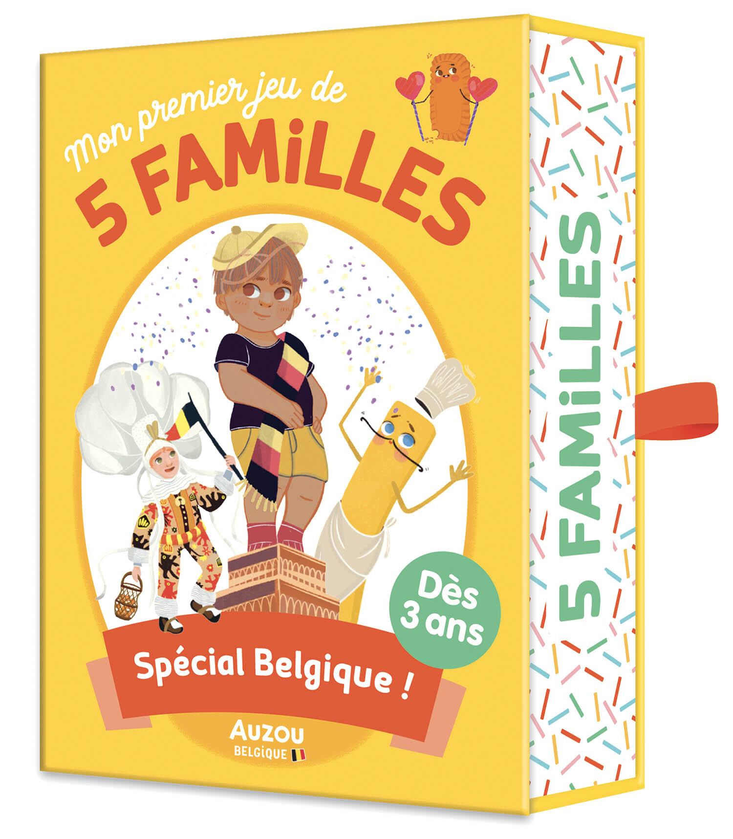 Jeux de cartes - Mon jeu de 5 familles - Spécial Belgique