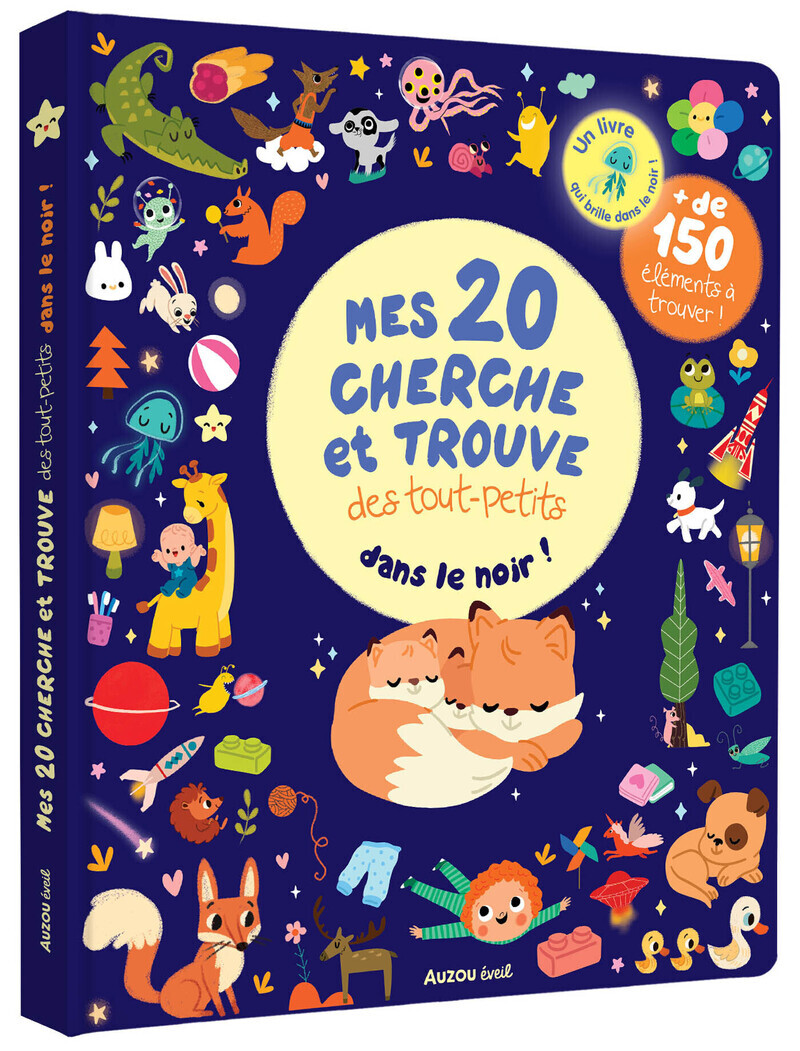 Mes 20 cherche et trouve des tout-petits qui brillent dans le noir !