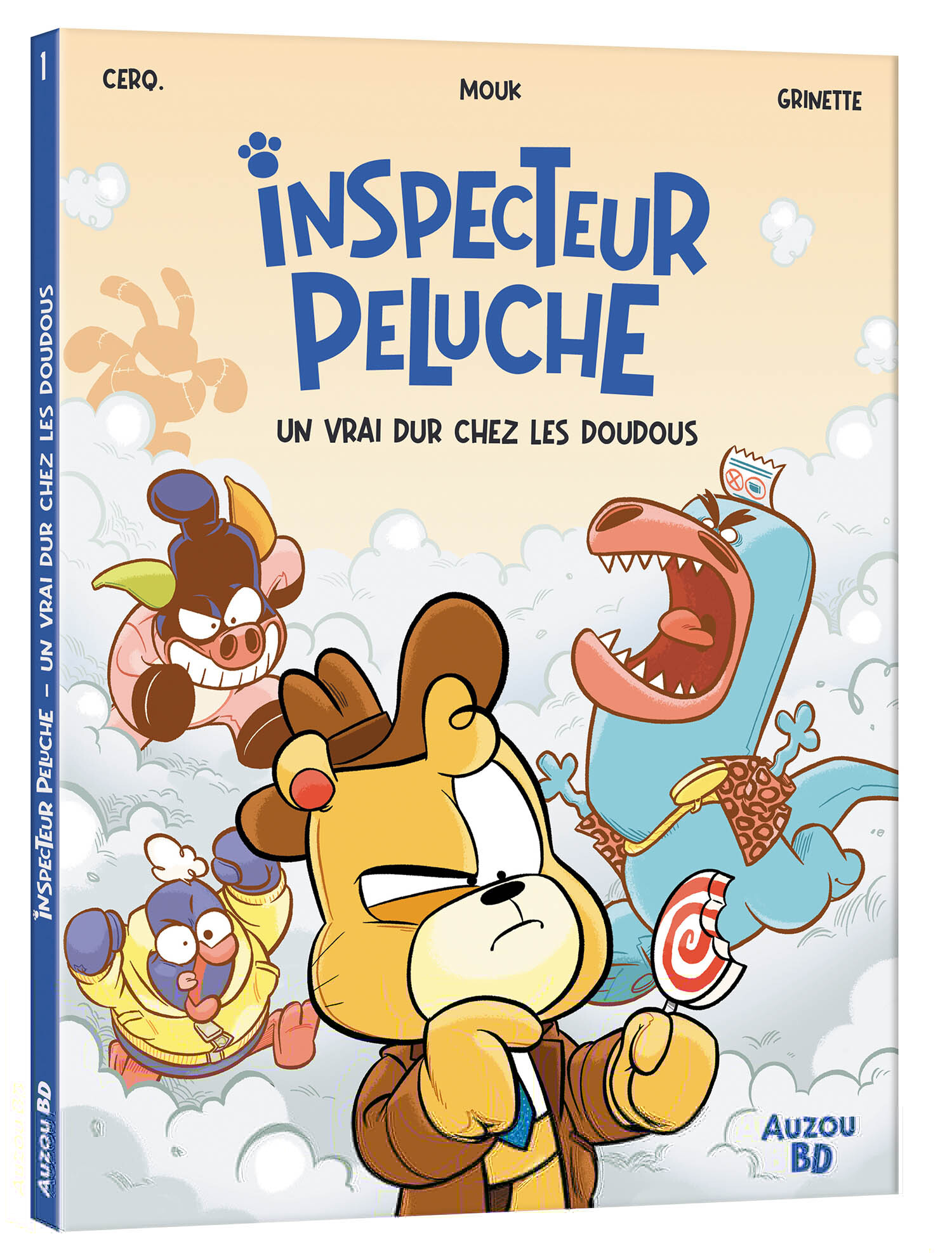 Inspecteur Peluche - Tome 1 Un vrai dur chez les doudous