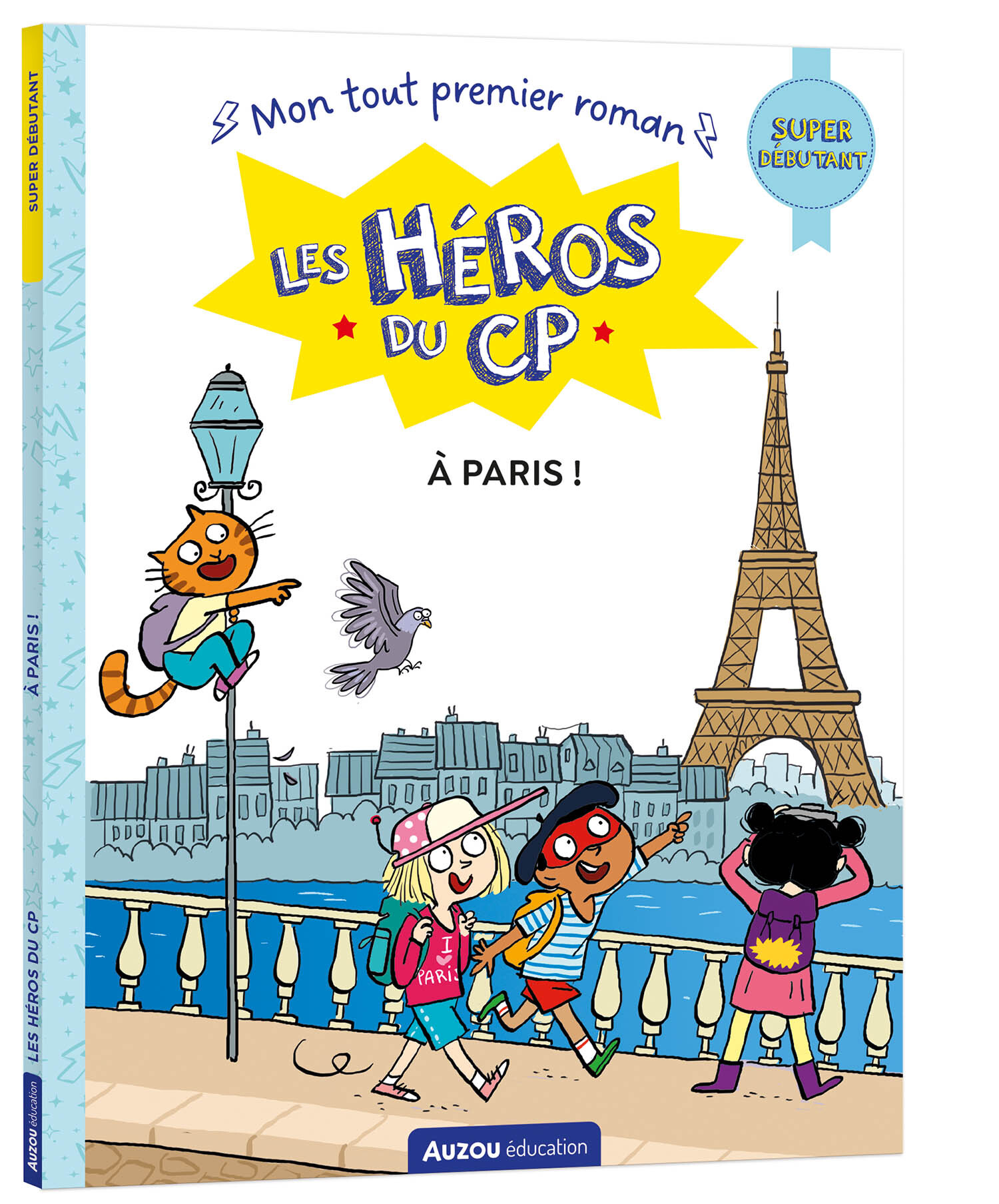 Les héros du CP - Mon tout premier roman - À Paris !