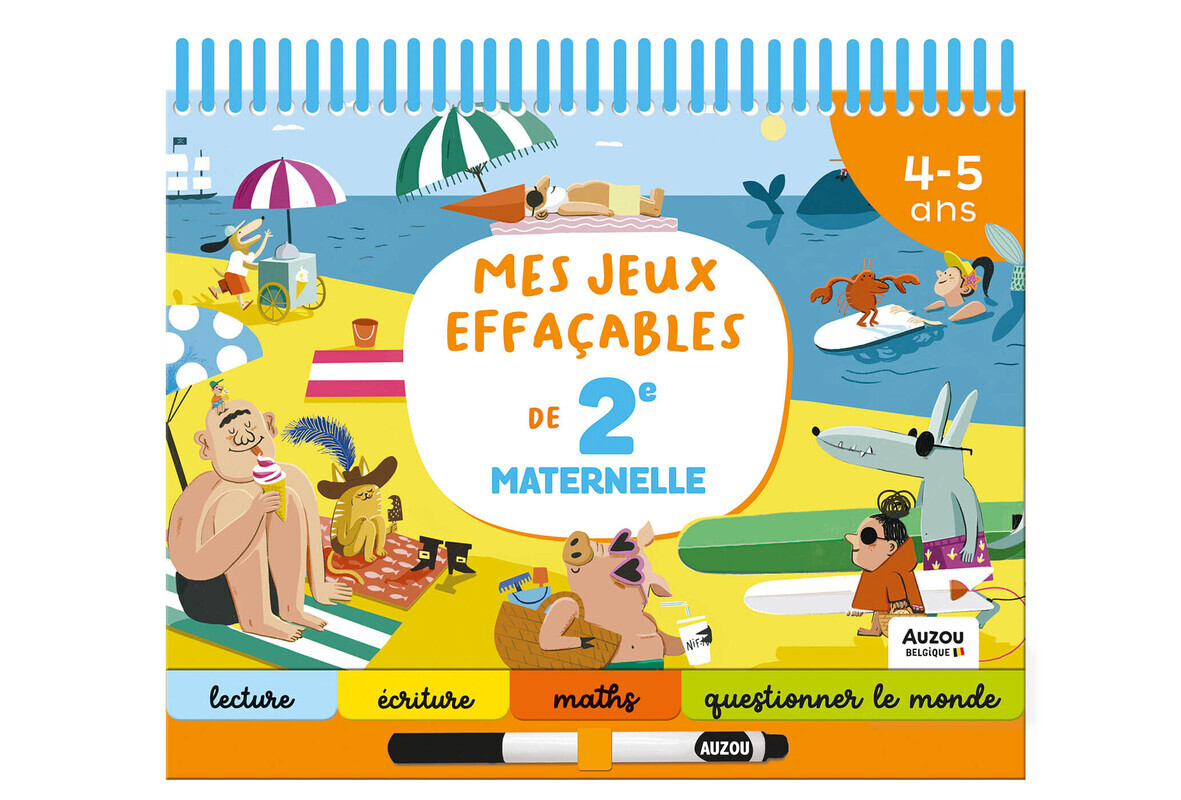 Mes jeux effaçables de 2e Maternelle