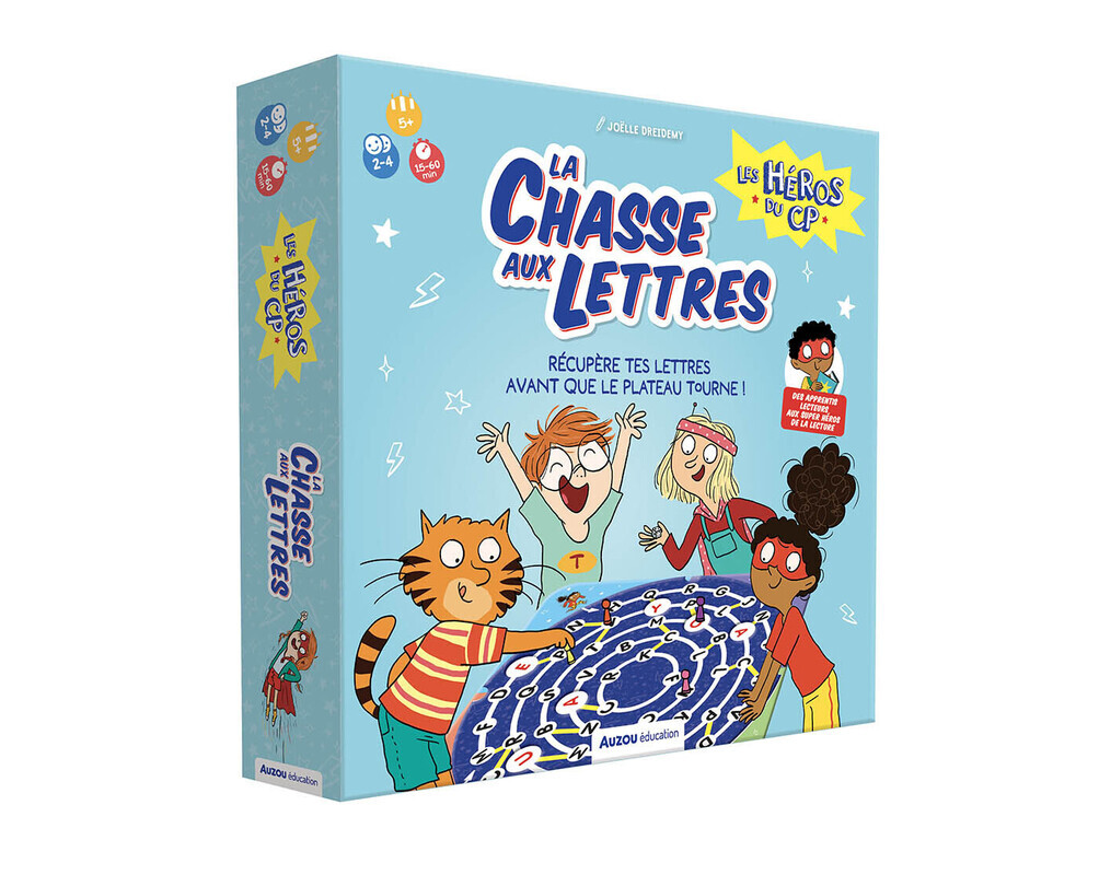 Les héros du CP - la chasse aux lettres