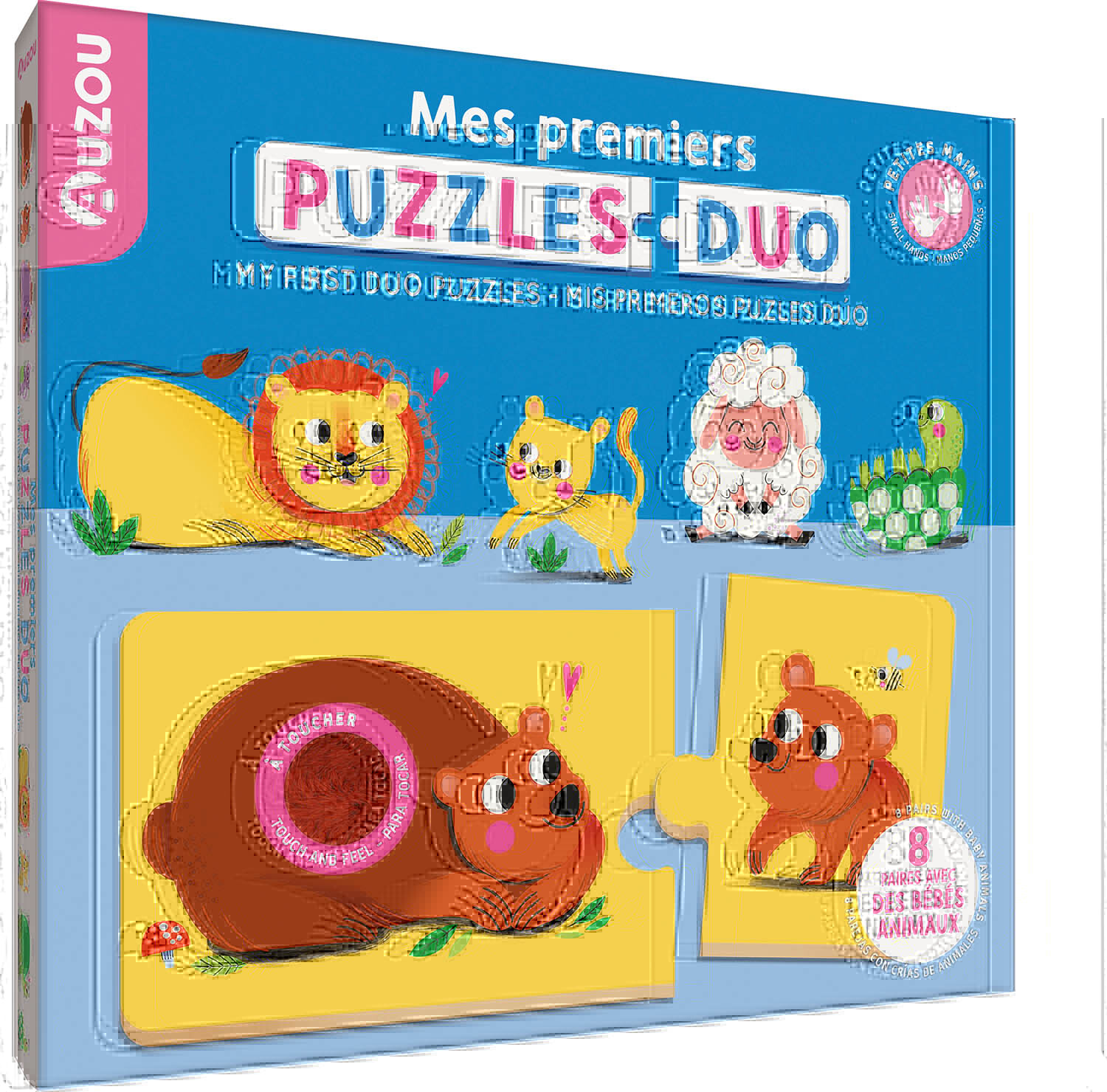 Mes premiers puzzle duo à toucher