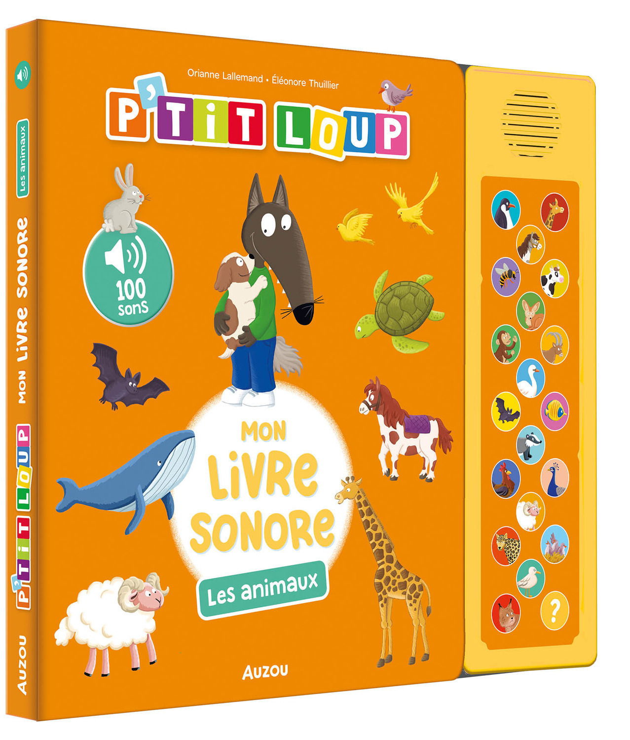 P'tit Loup - Mon livre sonore - Les animaux
