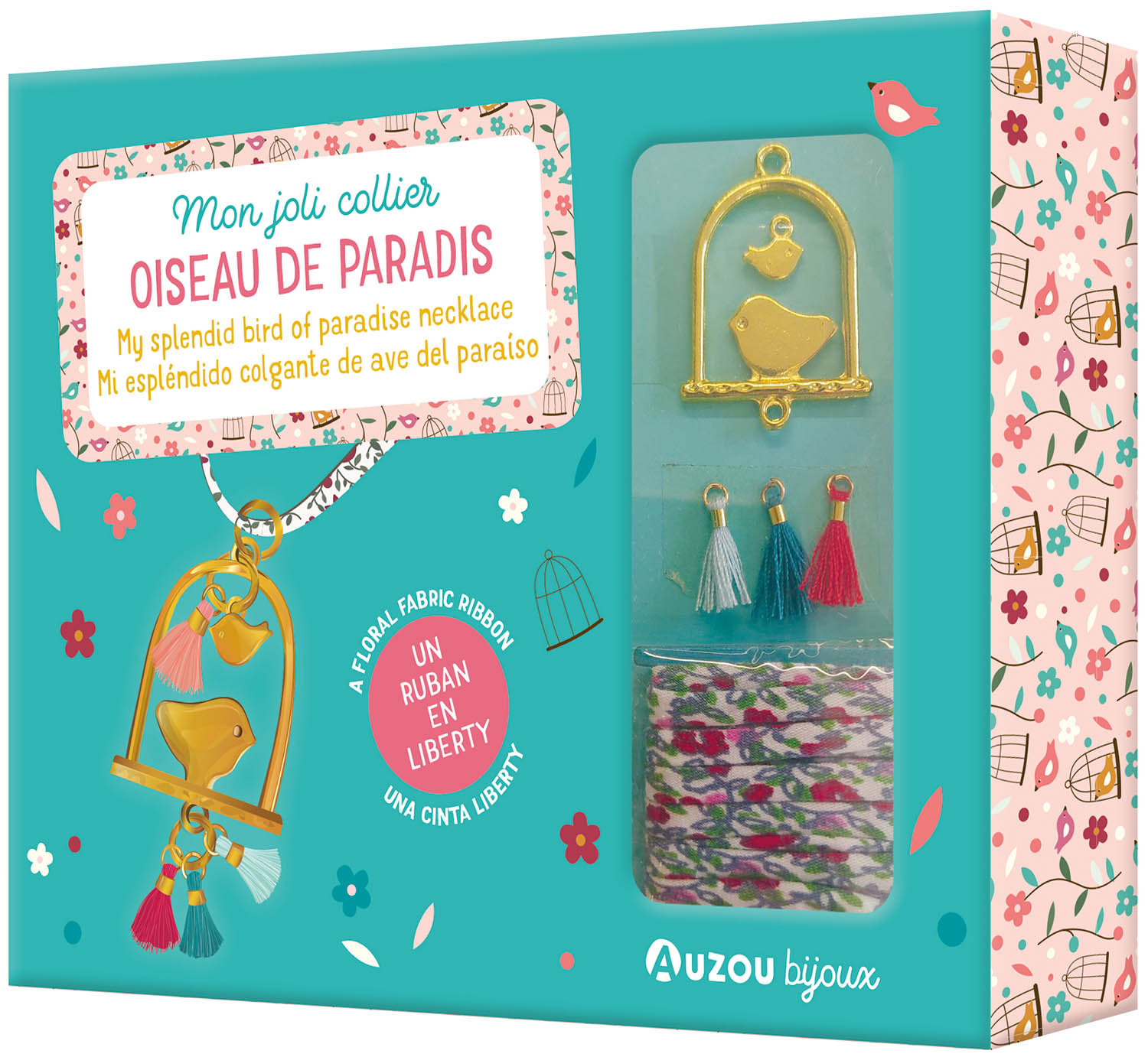 MON JOLI COLLIER OISEAU DE PARADIS - MON SUPERBE BIJOU