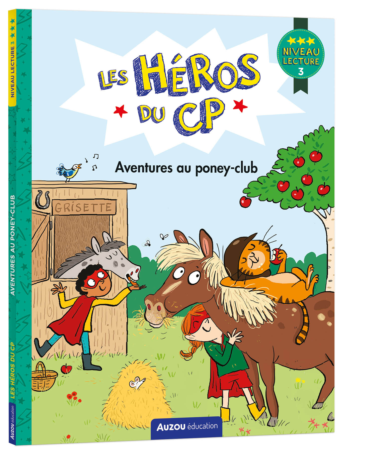LES HEROS DU CP - AVENTURES AU PONEY CLUB NIV 3